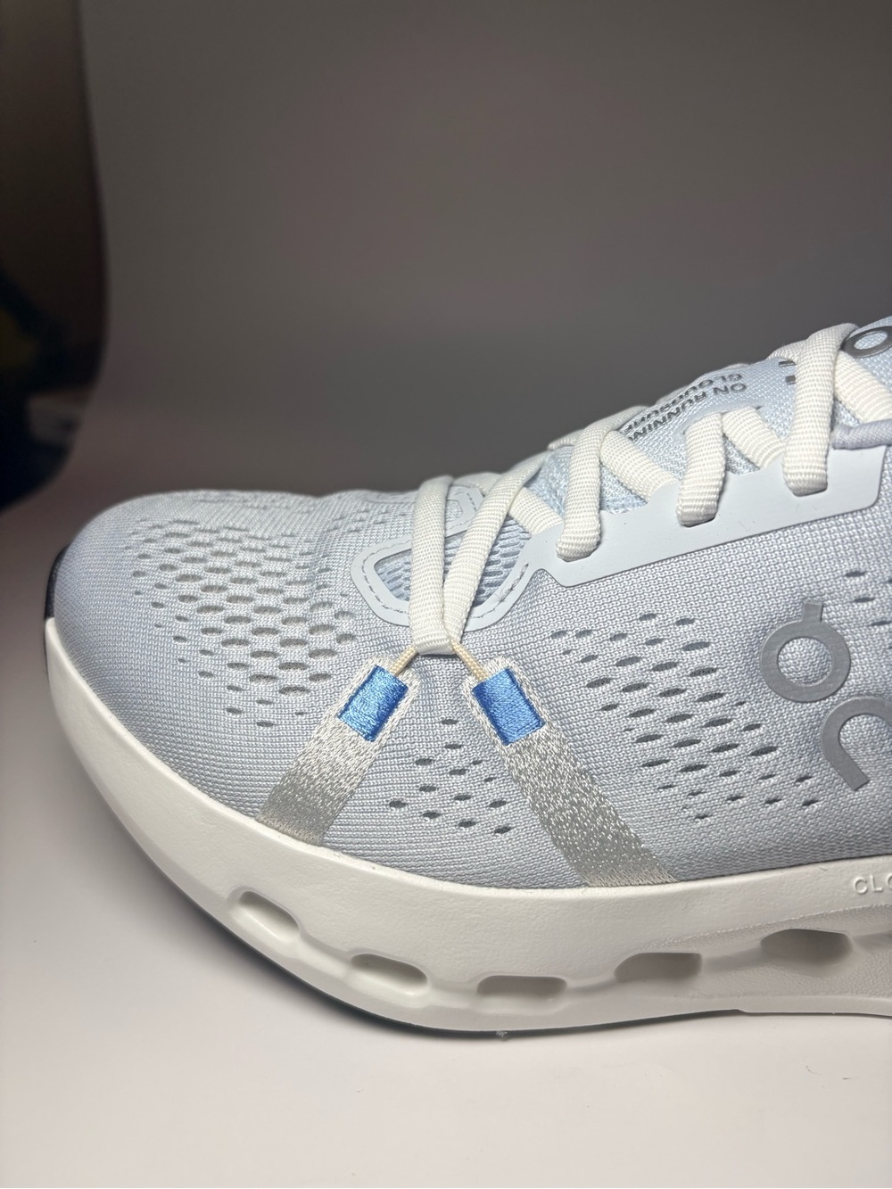 On Cloudsurfer 2  Light Blue Running Shoe brand new in box ( size 8 woman ) - Picture 7 of 16